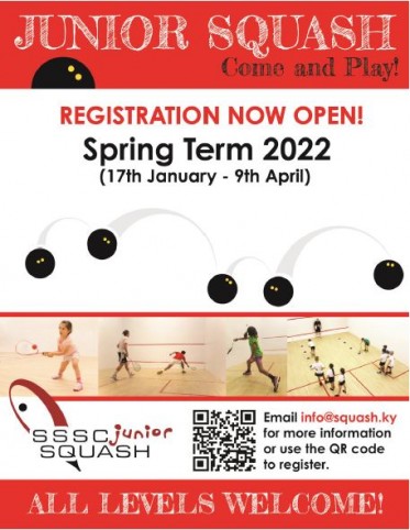 Junior Squash Program - Jan 2022